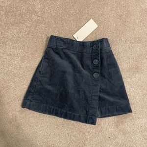 Navy Corduroy Skort